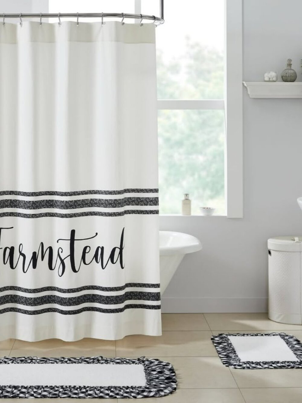 New Farmstead  Shower Curtain
